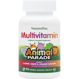 Animal Parade®, Multivitamin, Children's Chewable Supplement - 90 tabs Cherry, Grape & Orange Nature's Plus