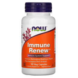 Грибная смесь поддерживающая иммунитет Now Foods (Immune Renew) 90 вегетарианских капсул