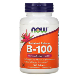 Витамин B-100 Now Foods (Vitamin B-100) 100 таблеток