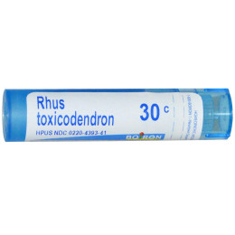 Сумах ядовитый (Rhus Toxicodendron)30C, Boiron, Single Remedies, 80 гранул