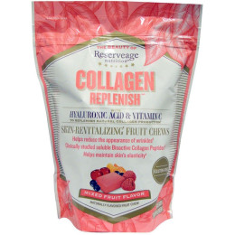 Коллаген ReserveAge Nutrition (Collagen Replenish) 60 жевательных конфет с фруктовым вкусом