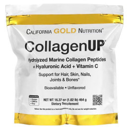 Коллаген UP без ароматизаторов California Gold Nutrition (CollagenUP Unflavored) 464 г