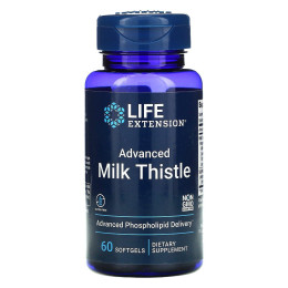 Расторопша Life Extension (European Milk Thistle) 60 капсул