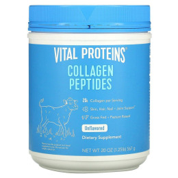 Пептиды коллагена без ароматизаторов Vital Proteins (Collagen Peptides Unflavored) 567 г