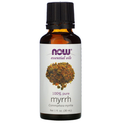 Эфирное масло мирры Now Foods (Myrrh Essential Oils) 30 мл