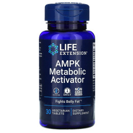 Активатор метаболизма, AMPK Metabolic Activator, Life Extension, 30 вегетарианских таблеток