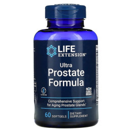 Ультра натуральна простата, Ultra Prostate Formula, Life Extension, 60 капсул