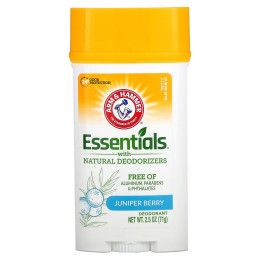 Натуральный дезодорант для мужчин и женщин чистый Arm & Hammer (Essentials with Natural Deodorizers Deodorant Juniper Berry) 71 г