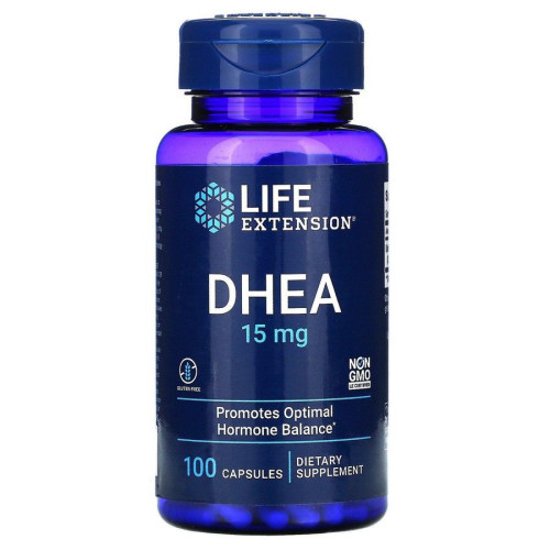 ДГЭА Life Extension (DHEA) 15 мг 100 капсул