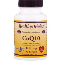 Коэнзим Q10 Healthy Origins (Kaneka Q10 CoQ10) 100 мг 60 капсул