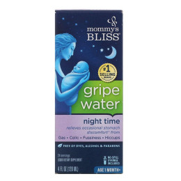 Водичка от колик 1+ месяцов Mommy's Bliss (Night Time Gripe Water 1 Month+) 120 мл