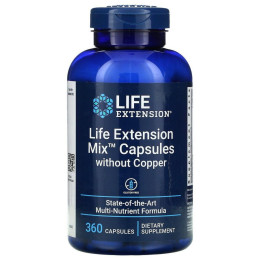 Мульти-питательная формула с добавлением ниацина Life Extension 360 капсул