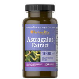 Экстракт астрагала, Astragalus Extract, Puritan's Pride, 1000 мг, 100 капсул