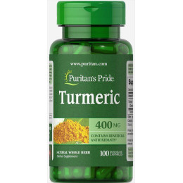 Куркумін Puritan's Pride (Turmeric) 400 мг 100 капсул