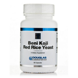 Бени Коджи Красный дрожжевой рис Douglas Laboratories (Beni Koji Red Rice Yeast) 60 капсул