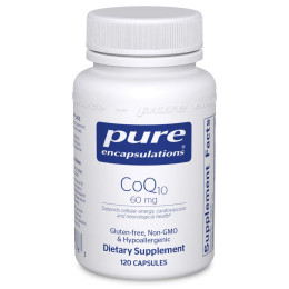 Коензим Q10 Pure Encapsulations (CoQ10) 60 мг 120 капсул