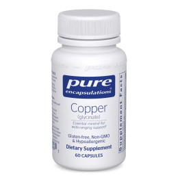 Мідь Гліцинат Pure Encapsulations (Copper Glycinate) 60 капсул