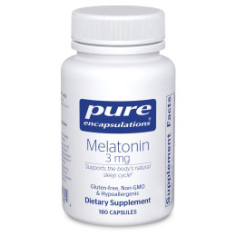 Мелатонин Pure Encapsulations (Melatonin) 3 мг 180 капсул