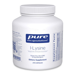 Лізин Pure Encapsulations (L-Lysine) 500 мг 270 капсул