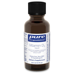 Витамин Д3 Pure Encapsulations (Vitamin D3) 22.5 мл