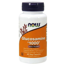 Глюкозамин Now Foods (Glucosamine) 1000 мг 60 капсул