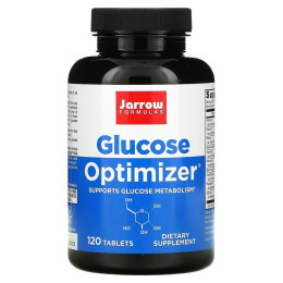 Глюкоза, Glucose Optimizer, Jarrow Formulas, 120 быстрорастворимых таблеток