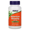 Американский женьшень Now Foods (American Ginseng) 500 мг 100 капсул