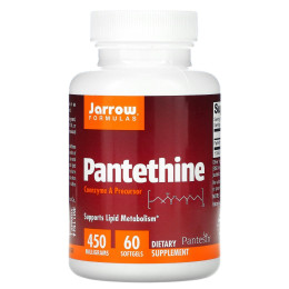 Пантетин Jarrow Formulas (Pantethine) 450 мг 60 капсул