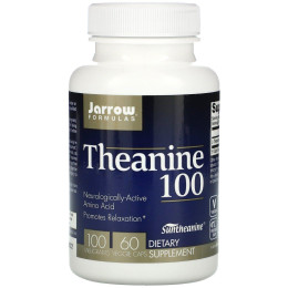 Теанин, Theanine, Jarrow Formulas, 100 мг, 60 капсул