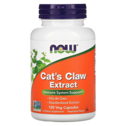 Кошачий коготь экстракт Now Foods (Cat's Claw Extract) 120 растительных капсул