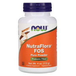 Фруктоолигосахариды Now Foods (Nutra Flora FOS) 113 г