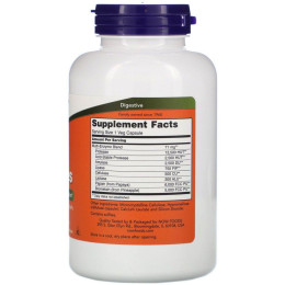 Рослинні ензими Now Foods (Plant Enzymes) 240 рослинних капсул