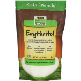 Ерітритол Now Foods (Erythritol) 454 г