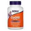 Коэнзим Q10 с рыбьим жиром Now Foods (CoQ10) 120 капсул