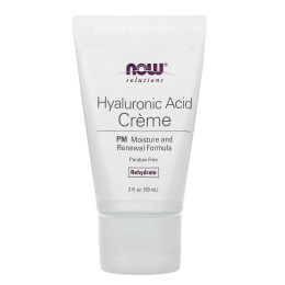 Крем ночной с гиалуроновой кислотой Now Foods (Hyaluronic Acid Creme) 59 мл