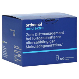 Orthomol AMD Extra, Ортомол АМД Екстра 120 днів (капсули)