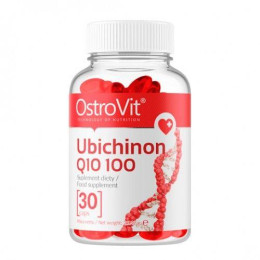 Убихинон коэнзим Q10 100, UBICHINON COENZYME Q10 100, OstroVit, 30 капсул