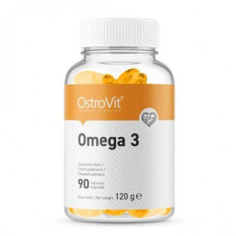 Омега 3, OMEGA 3, OstroVit, 90 капсул