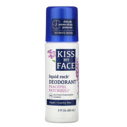 Дезодорант без парабенов жидкий пачули Kiss My Face (Liquid Rock Deodorant) 88 мл