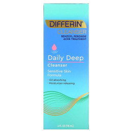 Ежедневное глубокое очищающее средство Differin (Daily Deep Cleanser) 118 мл