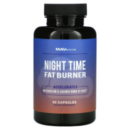 Ночной жиросжигатель MAV Nutrition (Night Time Fat Burner) 60 капсул