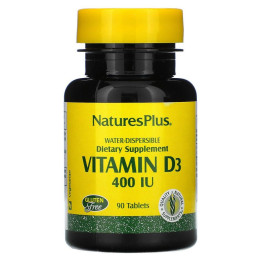 Витамин Д3 Nature's Plus (Vitamin D3) 400 МЕ 90 таблеток