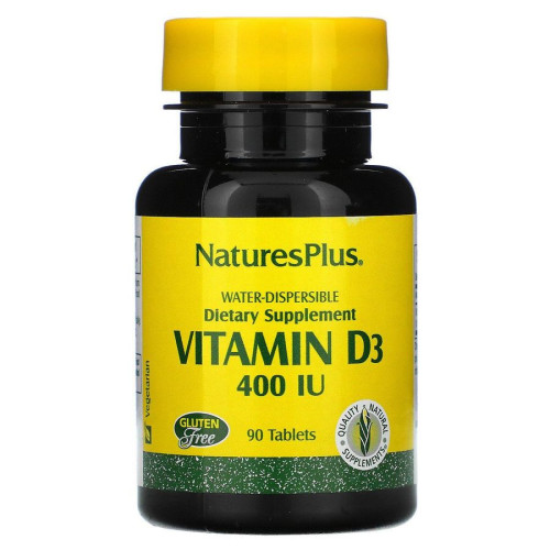 Витамин Д3 Nature's Plus (Vitamin D3) 400 МЕ 90 таблеток