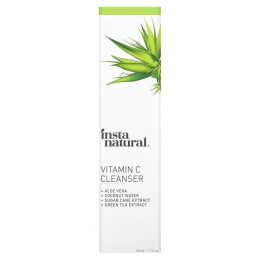 Очищающее средство для лица с витамином С InstaNatural (Vitamin C Cleanser) 50 мл