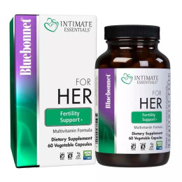 Комплекс для Нее Bluebonnet Nutrition (Intimate Essenitals For Her Fertility Support Multivitamins) 60 вегетарианских капсул