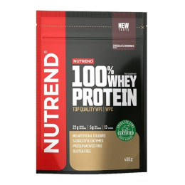 Сироватковий протеїн брауні Nutrend (100% Whey Protein) 400 г