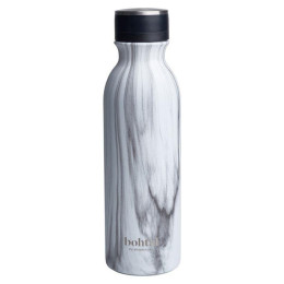 Термос белый мрамор Bohtal (Insulated Flask White Marble) 600 мл