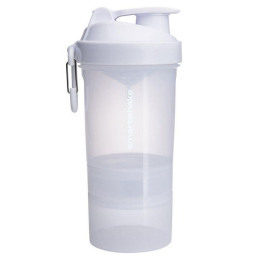 Шейкер спортивный чисто-белый SmartShake (Original2Go Pure White) 600 мл