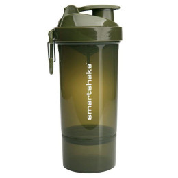 Шейкер спортивный цвет армейский зеленый SmartShake (Original2Go One Army Green) 800 мл