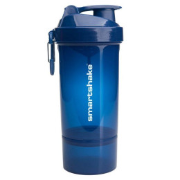 Шейкер спортивный темно-синий SmartShake (Original2Go One Navy Blue) 800 мл